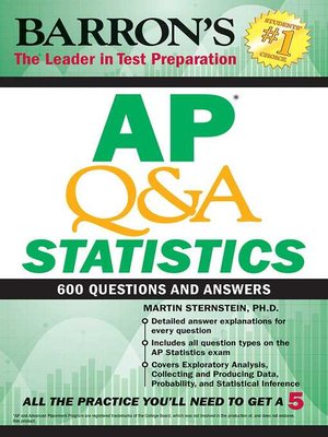 cover image of AP Q&A Statistics